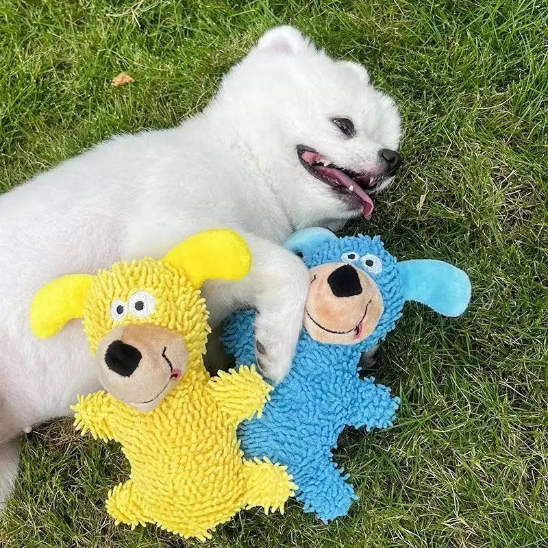 Giggling Dog-Color Tooth-Cleaning Toy